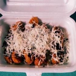 Pisang Crispy Coklat Keju