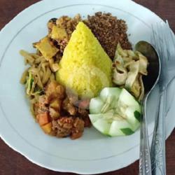 Nasi Kuning   Sate Usus