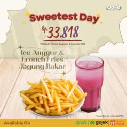 Ice Aggur Dan French Fries Jagung Bakar