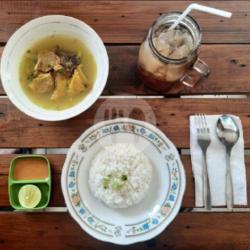 Nasi Soto Campur Jerohan