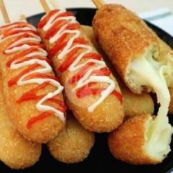 Corn Dog Mozarella