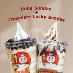 Boba Sundae   Chocolate Lucky Sundae