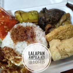 Nasi Lalapan Ampela Ati T3