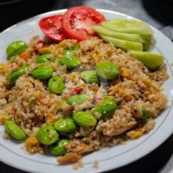 Nasi Goreng Pete   Telur Dadar,tempe Goreng Krispy