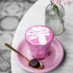 Pink Chai Latte