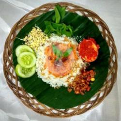 Nasi Ulam Telur Balado