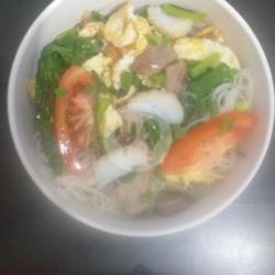 Mie Kuah Campur ( Mie Hun /kwe Tiaw B2)