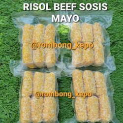 Frozen Risol Beef Sosis Mayo 6biji