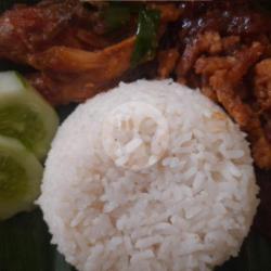 Nasi Rames Pindang Tongkol Bumbu Merah