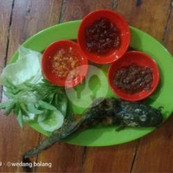 Pecel Ikan Lele   Nasi Putih/uduk