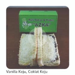 Roti Kasino 1/2 Vanilla Keju Susu - 1/2 Coklat Keju Susu