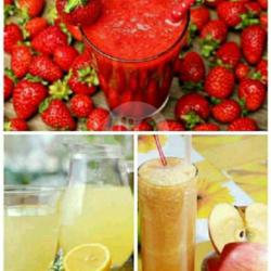 Juice Apel   Lemon   Strawberry..