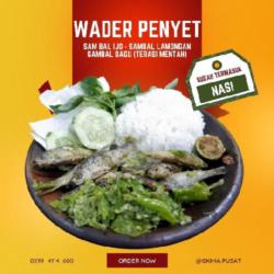 Paket Wader Penyet   Nasi