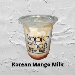 Ice Korean Mango Milk