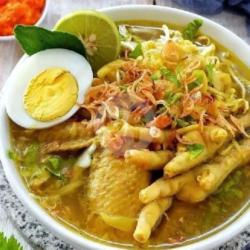 Soto Ayam Kuah Koya Gurih Nasi Ceker (tanpa Telur)
