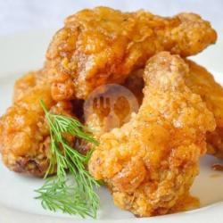 Salted Egg Chicken Wings