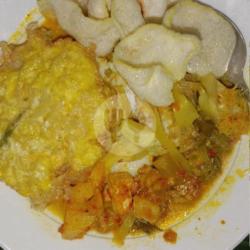 Lontong Sayur Telor Dadar