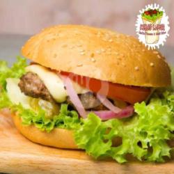 Burger Bakar Daging Asli