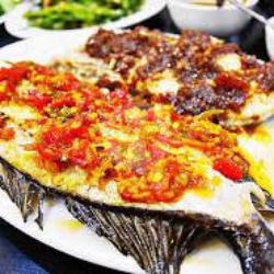 Ikan Baronang Bakar Rica Rica