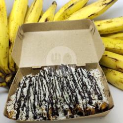 Pisang Keju Glaze Coklat