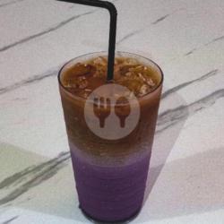 Iced Coffee Taro Latte