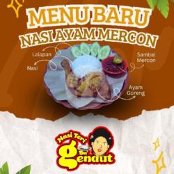 Nasi Ayam Mercon ( Paha )