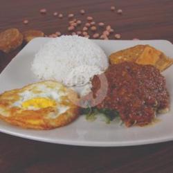 Nasi Pecel   Tahu   Tempe   Telur