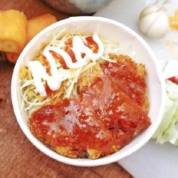 Ricebowl Mie Goreng Katsu Hot Lava