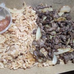 Nasi Kebuli Daging Sapi Shawarma