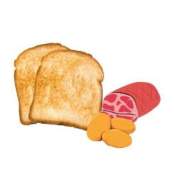 Ropang Smoke Beef / Daging Asap Premium Toast