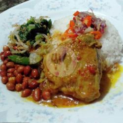 Nasi Campur Ayam  Paket 1