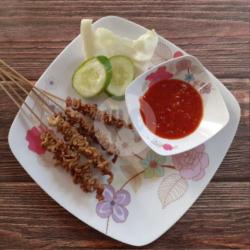 Sate Kulit Ayam Goreng