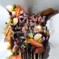 Sate Kambing Satu Porsi Bumbu Kecap