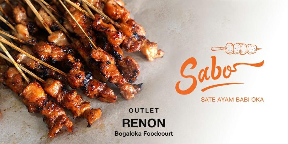 SABO (Sate Ayam Babi Oka), Bogaloka Foodcourt