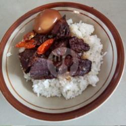 Nasi Brongkos Daging Telor