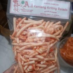 Kentang Kriting Balado