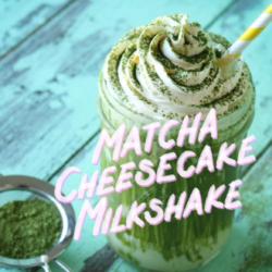 Cheese Cream Milk Shake Matcha ( L )