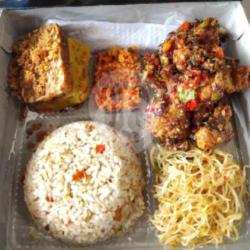 Paket Nasi Ayam Ulek Cabe Garam