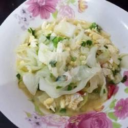 Tumis Sayur Kol Telur Otak Arik Menu Vegetarian