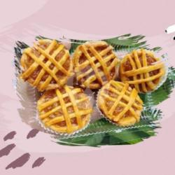 Paket 5 Pcs Puff Selai Nenas Berserat Kulit Puff Crunchy