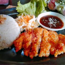 News Menu Baru Promo Nasi Katsu Saos Teriyaki Kentang Dan Salad