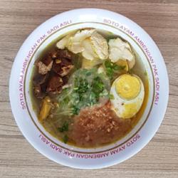 Soto Ayam Jerohan Daging