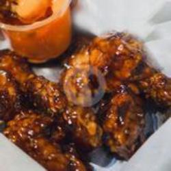 Blackpaper Crispy Chicken Wings , Large