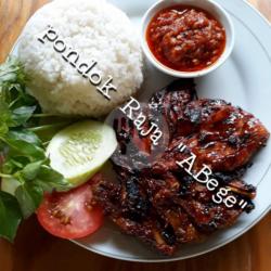 Ayam Bakar Manis   Nasi