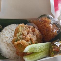 Nasi   Telor Dadar Cabe Rawit