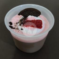 Silky Coklat Strawberry Puding