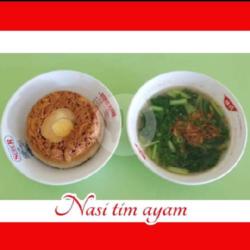 Nasi Tim Ayam Polos