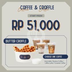 Coffee  Croffle - Butter Croffle