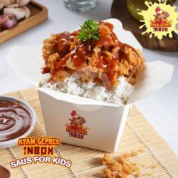 Ayam Geprek Saos For Kids