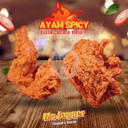 Hot Spicy Chicken - Medium (sayap/paha Bawah)